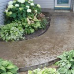 Decorative Concrete Walkway