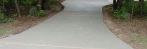 Concrete Driveway - 2 Car Garage