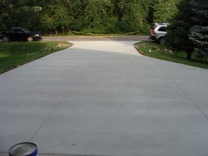 Sealing a Concrete Driveway