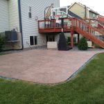 Concrete patios are great for the summer