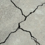 Cracked Concrete Driveway in MN