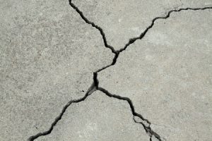 Cracked Concrete Driveway in MN