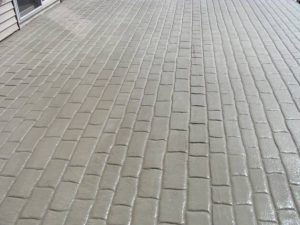 stamped concrete for decorative sidewalks and walkways