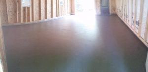 concrete garage floor