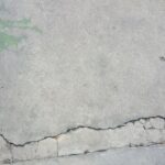 crack concrete road texture background