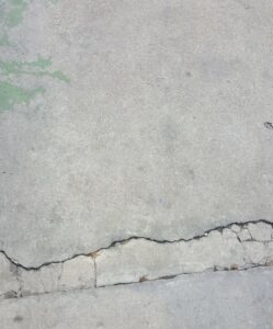 crack concrete road texture background