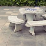 concrete stamped patio