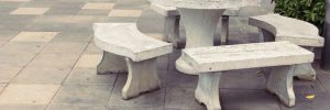 concrete stamped patio