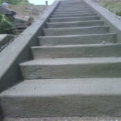 concrete stairs